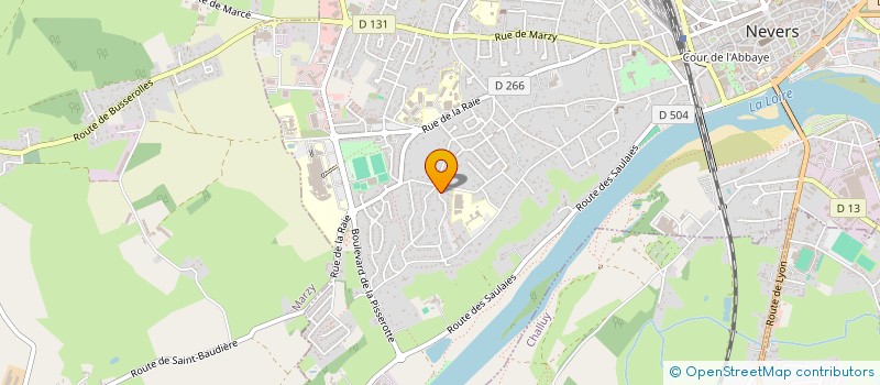 localisation de l'entreprise FAUCON CONSTRUCTION à NEVERS