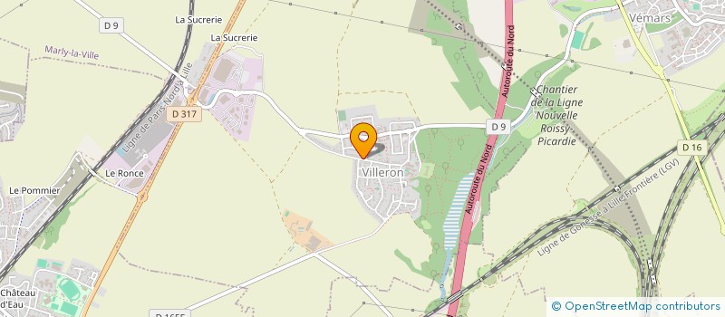 localisation de l'entreprise FAUCON FINANCE  VILLERON