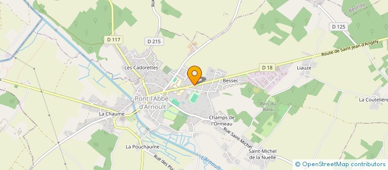 localisation de l'entreprise FAUCON MICHEL SARL à PONT L'ABBE D'ARNOULT