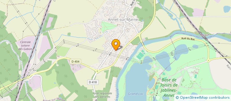 localisation de l'entreprise FAUCON RENOV  ANNET-SUR-MARNE