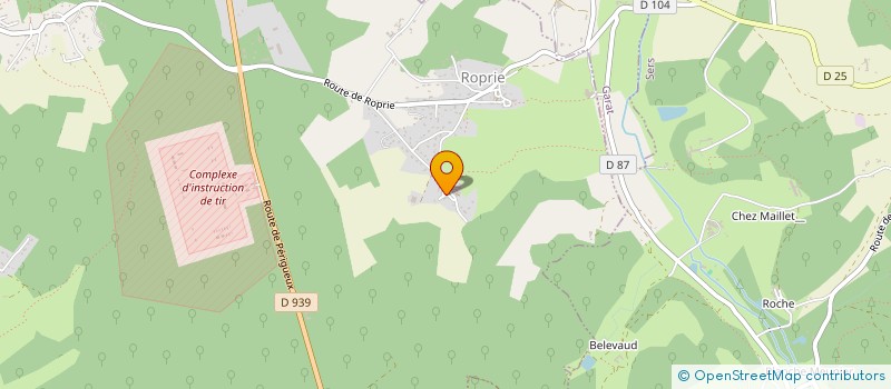 localisation de l'entreprise FAUCONNET ET FILS à DIRAC