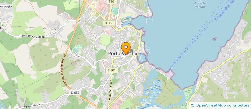 localisation de l'entreprise FAUCOR à PORTO VECCHIO