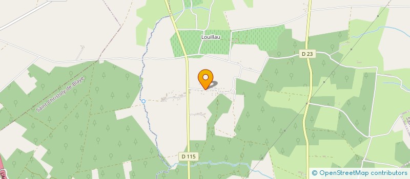 localisation de l'entreprise FAUCOUNEAU BRUNO  SAINT-SAVIN