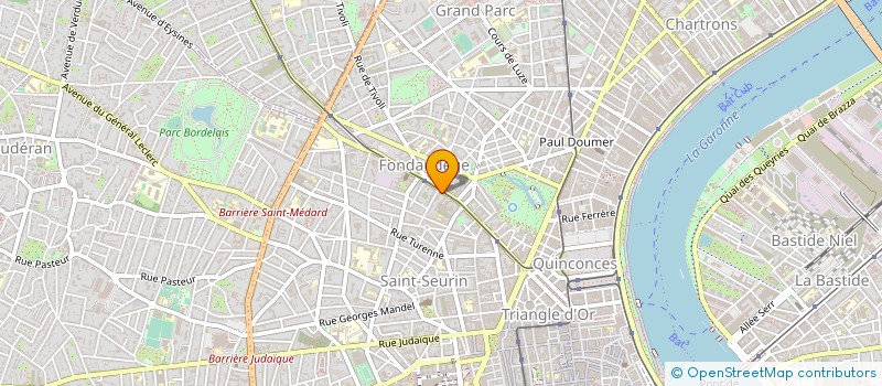 localisation de l'entreprise FAUGEDIS à BORDEAUX