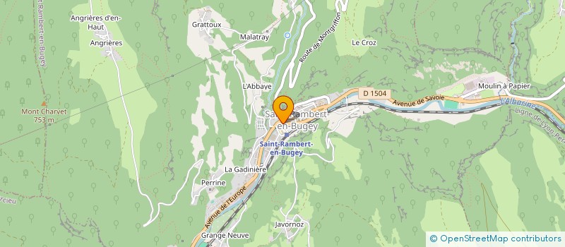 localisation de l'entreprise FAUGO à LOUHANS