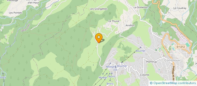 localisation de l'entreprise FAUGOOA-URBAN  COMBLOUX