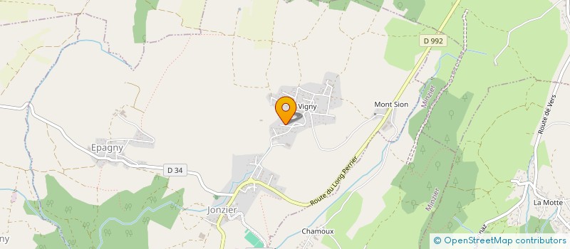 localisation de l'entreprise FAULCON-MORET  JONZIER-EPAGNY