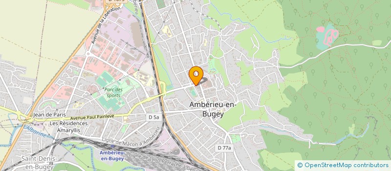 localisation de l'entreprise FAULETO à AMBERIEU-EN-BUGEY