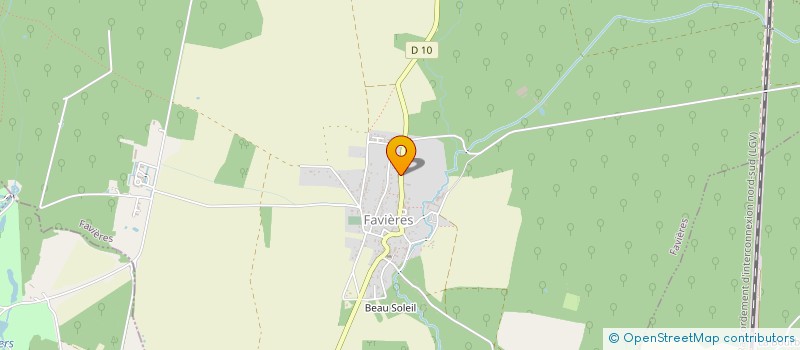 localisation de l'entreprise FAULHABER ENERGIES à FAVIERES