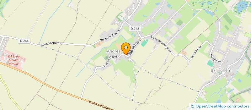 localisation de l'entreprise FAUMA IMMO  ANDRES