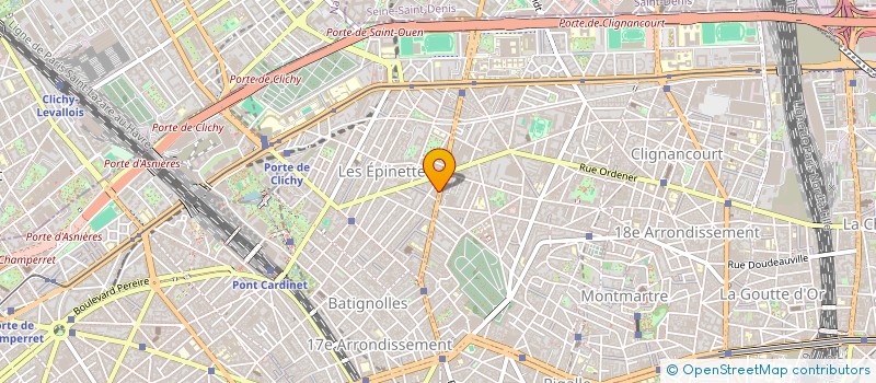 localisation de l'entreprise FAUNE  PARIS