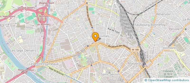 localisation de l'entreprise FAUNE RECORDS à TOULOUSE