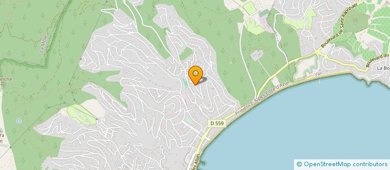 localisation de l'entreprise FAUNE RESCUE à CAVALAIRE-SUR-MER