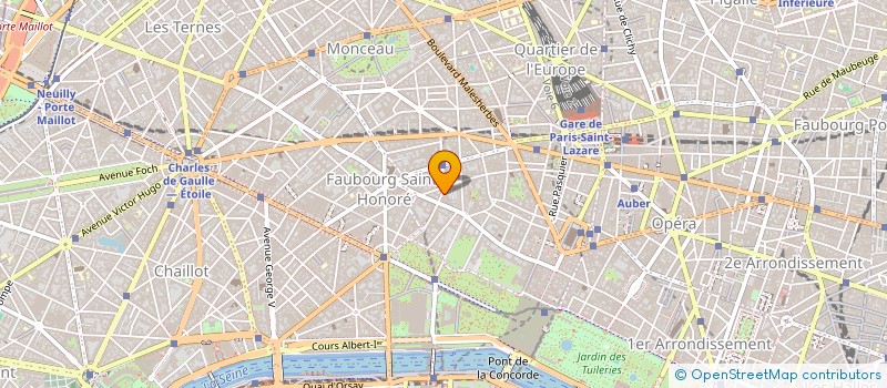 localisation de l'entreprise FAUNES  PARIS