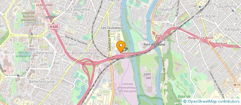 localisation de l'entreprise FAUR EVASION SARL à TOULOUSE
