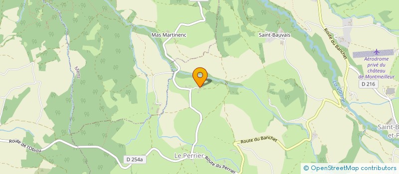 localisation de l'entreprise FAURE  SAINT-BAUDILLE-ET-PIPET