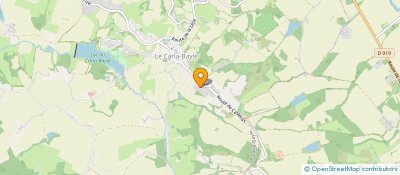 localisation de l'entreprise FAURE à LE FOSSAT