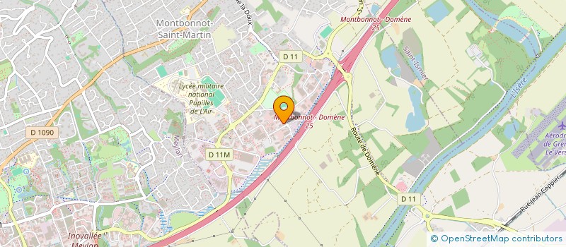 localisation de l'entreprise FAURE AND SON 2  MONTBONNOT-SAINT-MARTIN