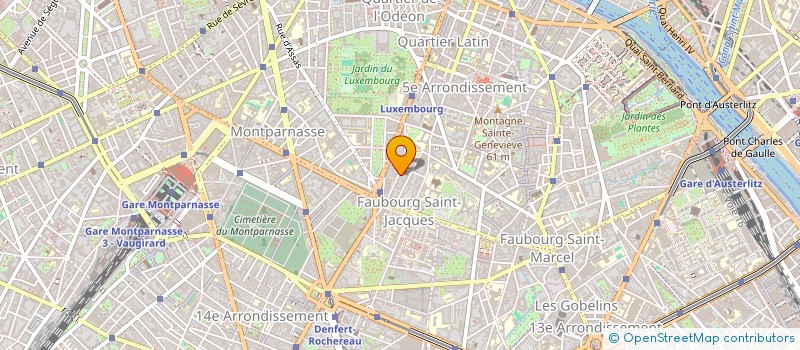 localisation de l'entreprise FAURE CONSEIL INVESTISSEMENT PARTICIPAT  PARIS