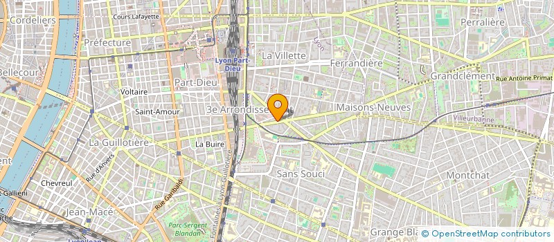 localisation de l'entreprise FAURE DELICES à LYON