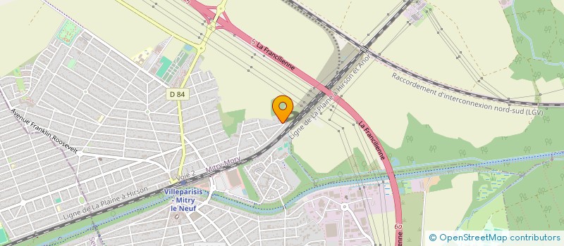 localisation de l'entreprise FAURE ET SEB  MITRY-MORY