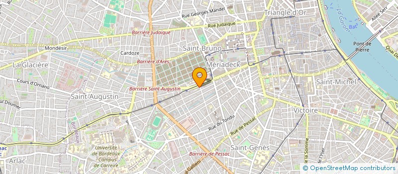 localisation de l'entreprise FAURE HERVY à BORDEAUX