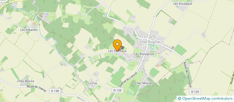 localisation de l'entreprise FAURE JOSSELYN  CHERMIGNAC