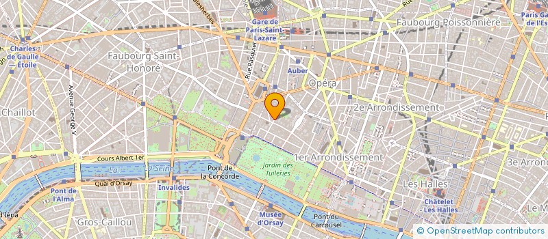 localisation de l'entreprise FAURE LE PAGE MAROQUINIER à PARIS