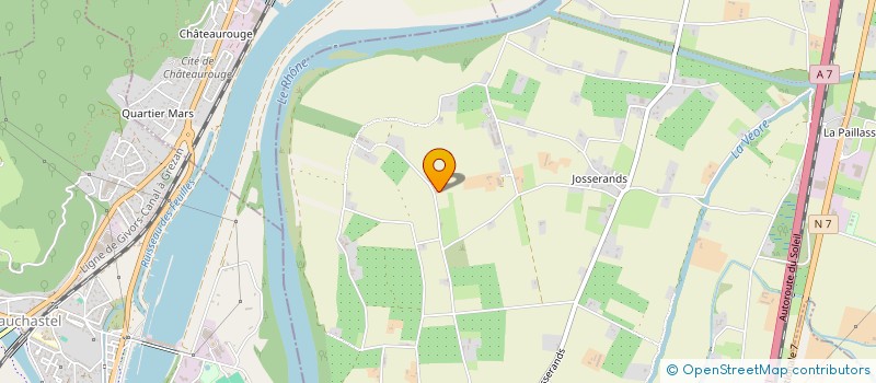 localisation de l'entreprise FAURE MARAICHER  ETOILE-SUR-RHONE