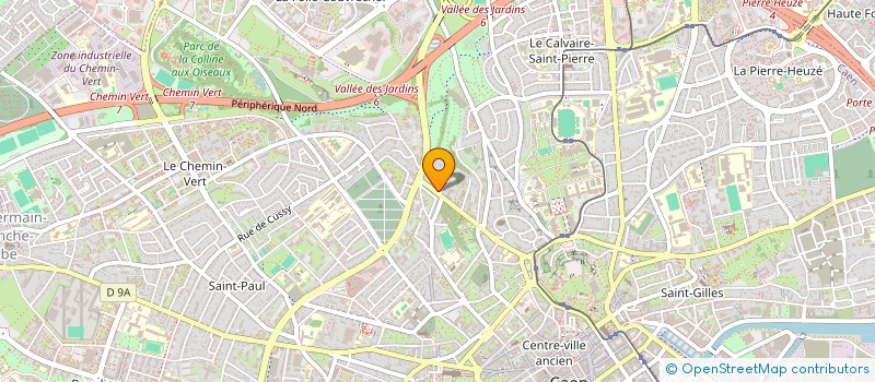 localisation de l'entreprise FAURE NAUCELLE IMMOBILIER à CAEN