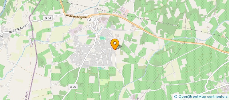 localisation de l'entreprise FAURE PAYSAGE à VALREAS