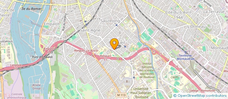 localisation de l'entreprise FAURE/PAYSANT LMNP à TOULOUSE