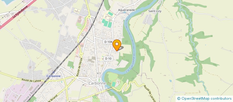 localisation de l'entreprise FAURE SYNERGIE  CARBONNE