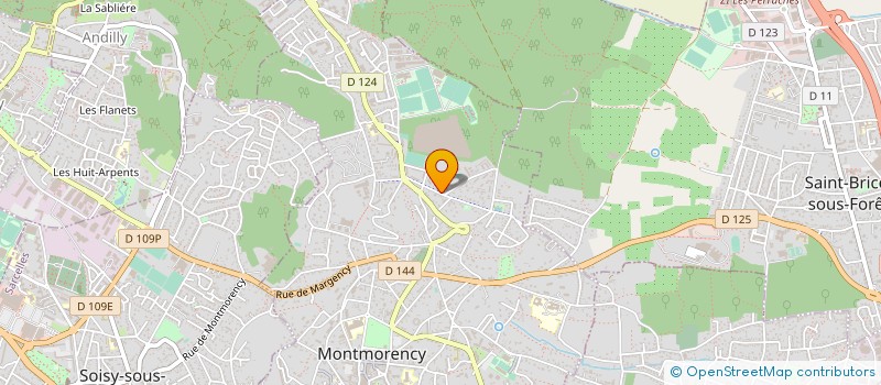 localisation de l'entreprise FAURE TRADINE  MONTMORENCY