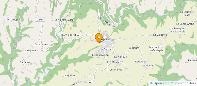 localisation de l'entreprise FAURE YANNICK  GRAMOND