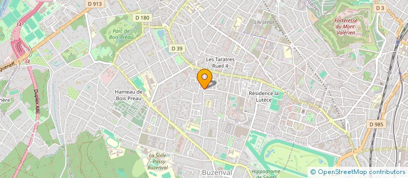 localisation de l'entreprise FAUREMUSIC PROD à RUEIL-MALMAISON