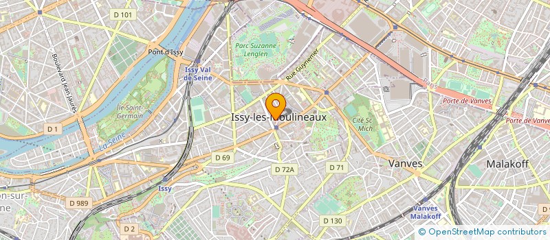 localisation de l'entreprise FAUREVER PRODUCTIONS à ISSY-LES-MOULINEAUX