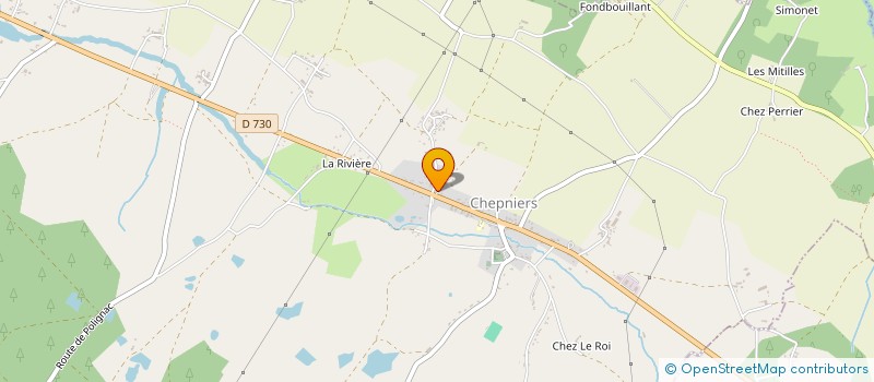 localisation de l'entreprise FAUREXCO  CHEPNIERS