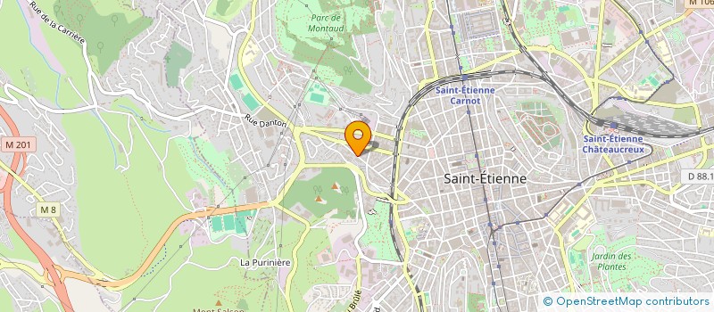 localisation de l'entreprise FAURIAT INVEST  SAINT-ETIENNE