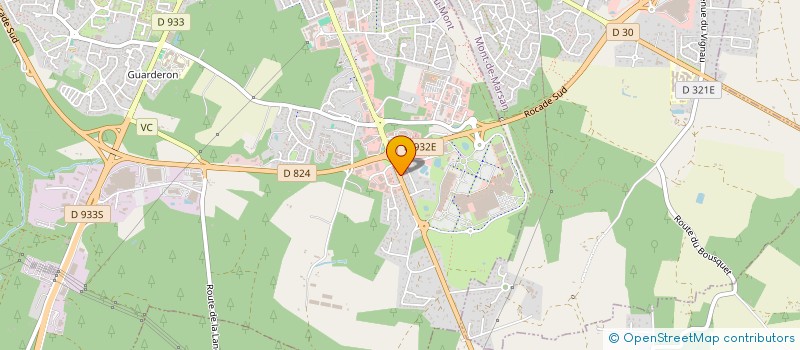 localisation de l'entreprise FAURIE AXESS SUD-OUEST  SAINT-PIERRE-DU-MONT