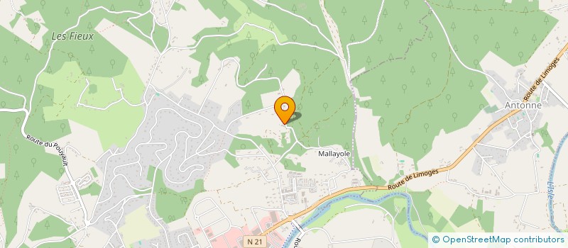 localisation de l'entreprise FAURIE PATRIMOINE à TRELISSAC