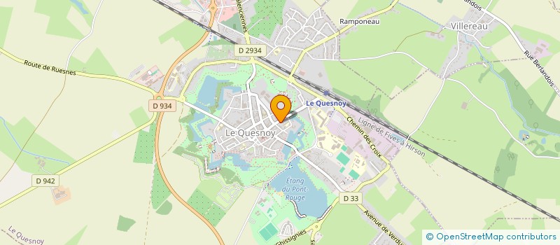localisation de l'entreprise FAUROEULX à LE QUESNOY