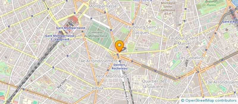 localisation de l'entreprise FAUROUX CONSEIL  PARIS