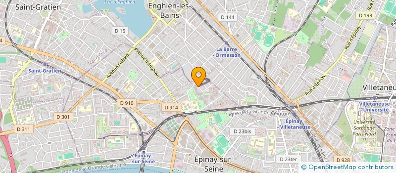 localisation de l'entreprise FAURY TETARD à EPINAY-SUR-SEINE