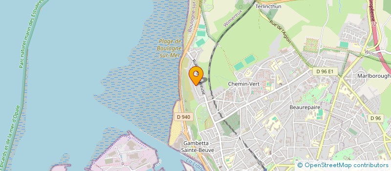 localisation de l'entreprise FAUSDILE  BOULOGNE-SUR-MER