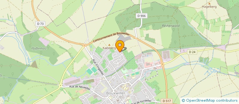 localisation de l'entreprise FAUSILOU  BOUXWILLER