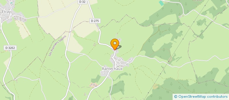 localisation de l'entreprise FAUSMELOPA  LES PREMIERS SAPINS