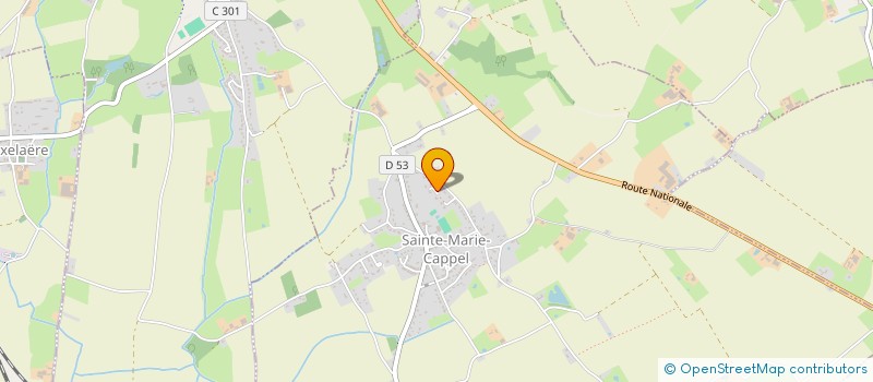 localisation de l'entreprise FAUSTELE  SAINTE-MARIE-CAPPEL