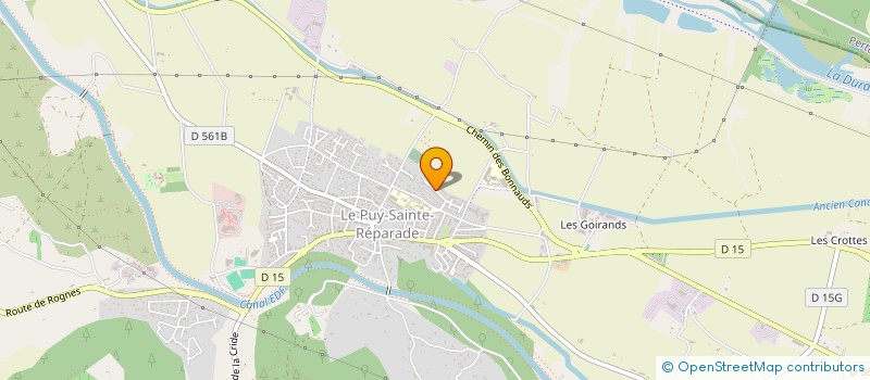 localisation de l'entreprise FAUSTFLO  LE PUY-SAINTE-REPARADE