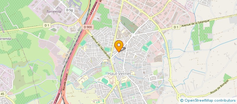 localisation de l'entreprise FAUSTHOM à PERPIGNAN